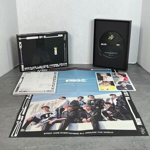 Stray Kids Go Live 1st Album Limited Edition CD Photobook Poster GO Black
